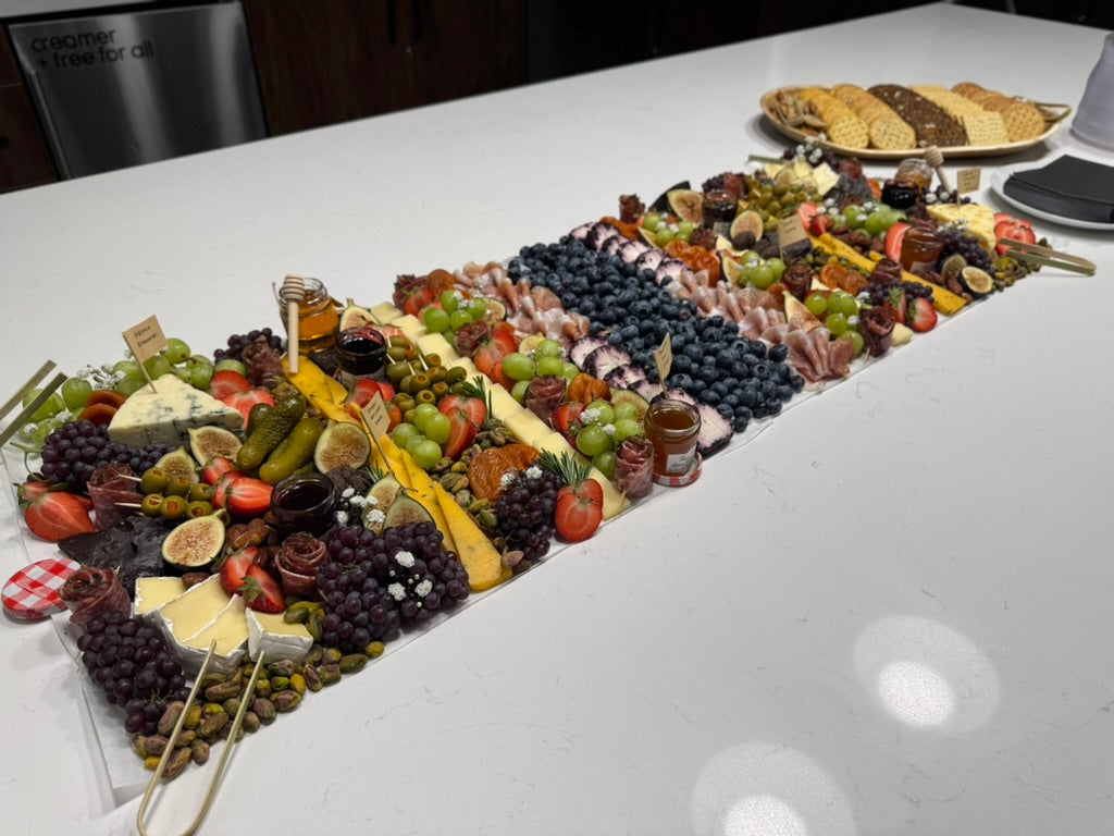 Charcuterie "Flat Lay" Grazing Boards - Professional Event Catering