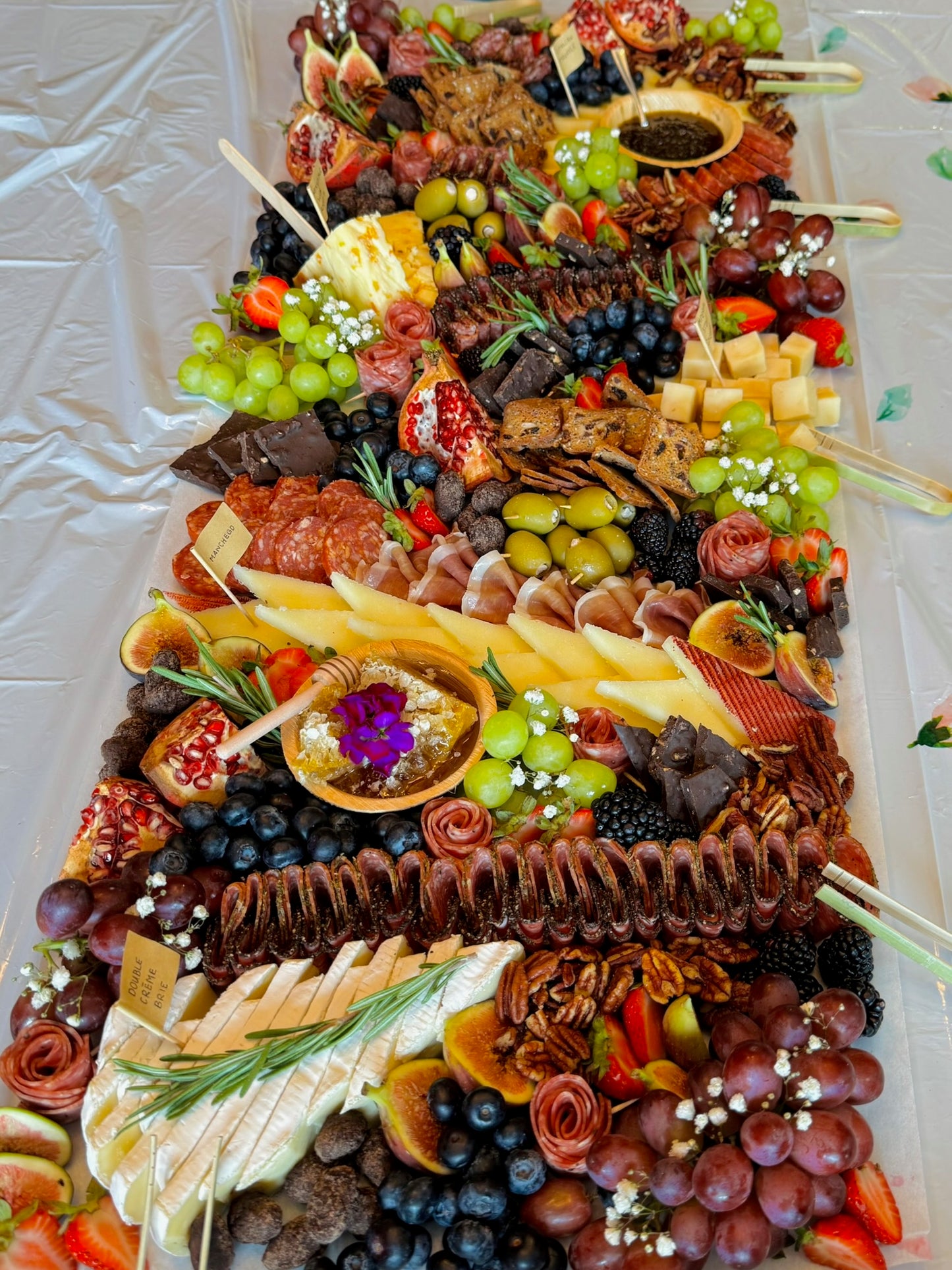 Charcuterie "Flat Lay" Grazing Boards - Professional Event Catering